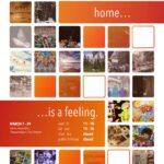 grid of images in Exhibition poster